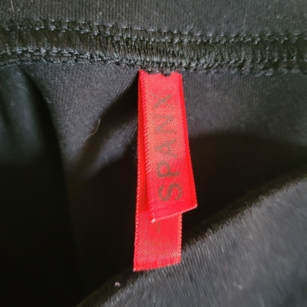 Spanx Ready to Wow Leggings Glitter Black Stretch 1 1X - Picture 2 of 10